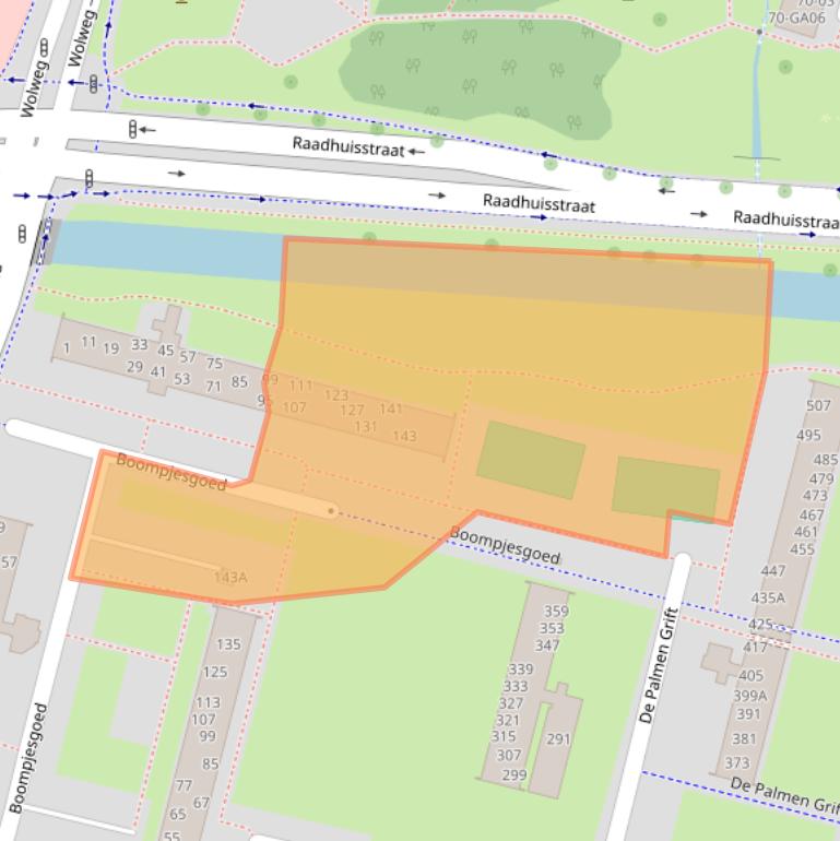 Kaart van postcodegebied 3901MC.