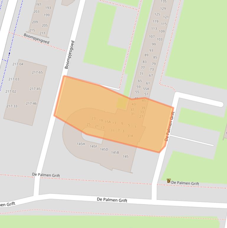 Kaart van postcodegebied 3901NA.