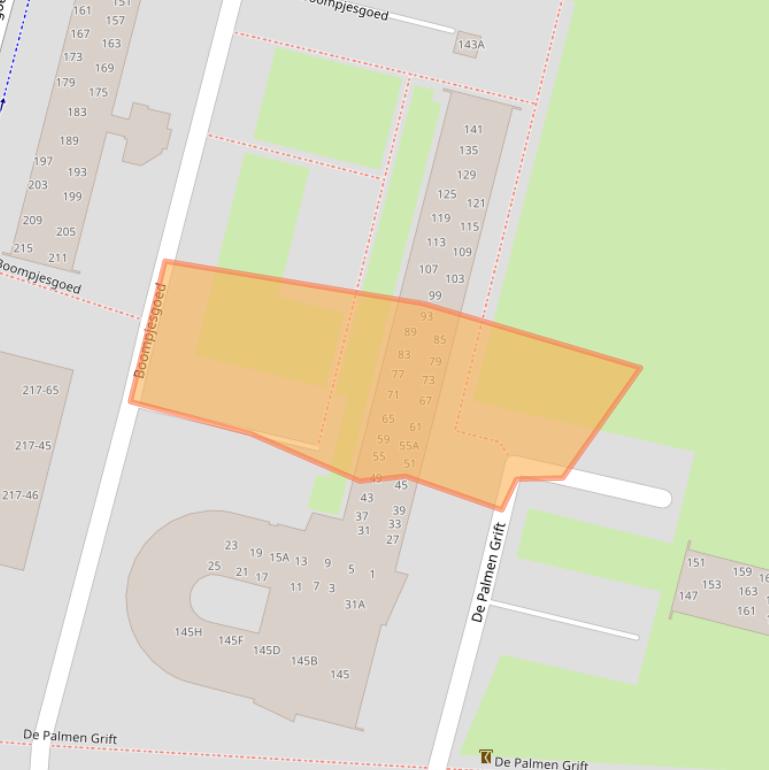 Kaart van postcodegebied 3901NB.