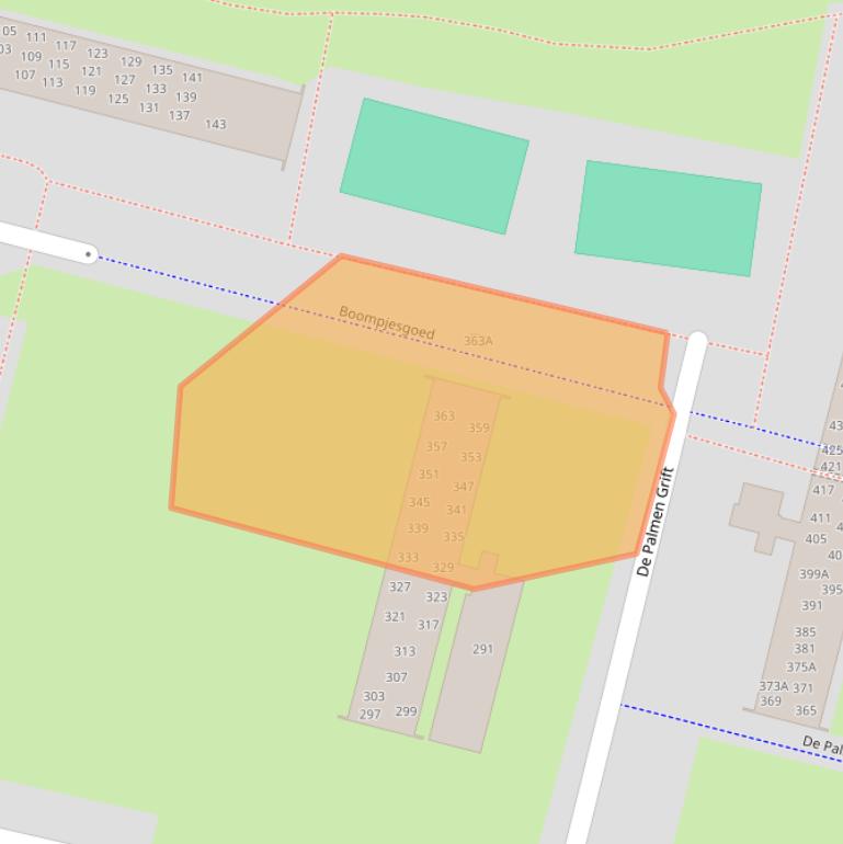 Kaart van postcodegebied 3901NJ.