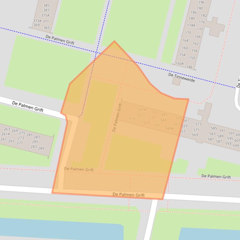 Kaart van postcodegebied 3901NN.