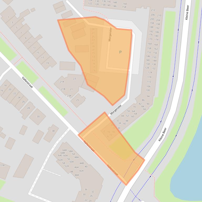 Kaart van postcodegebied 3901RJ.