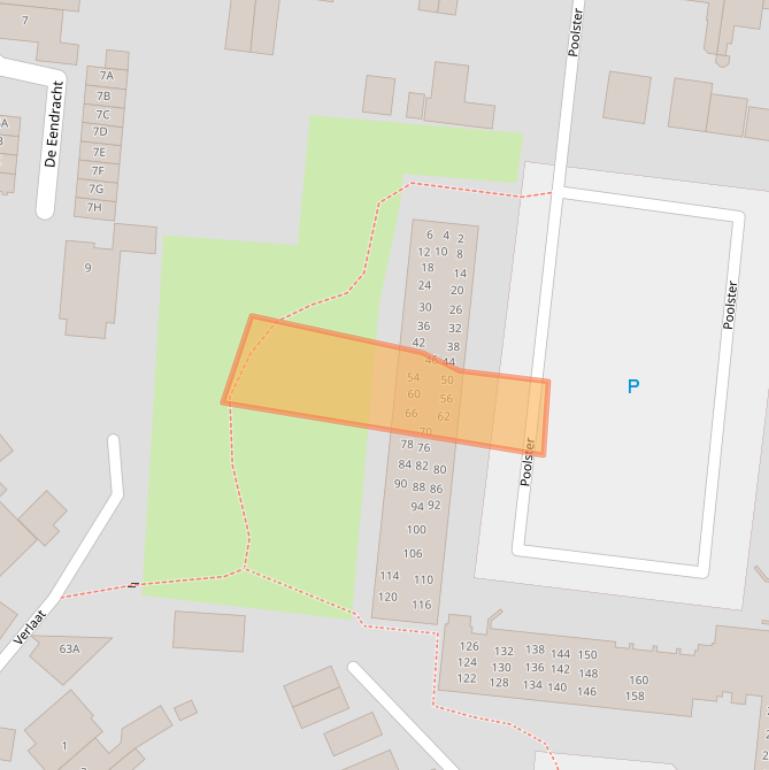 Kaart van postcodegebied 3901SC.