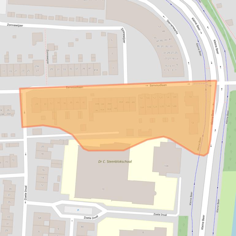 Kaart van postcodegebied 3901SR.