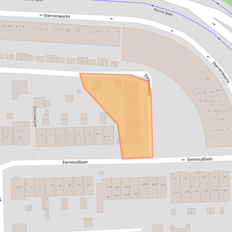 Kaart van postcodegebied 3901SW.