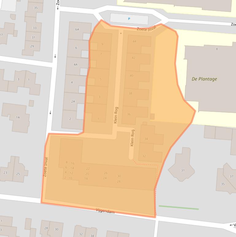 Kaart van postcodegebied 3901SX.