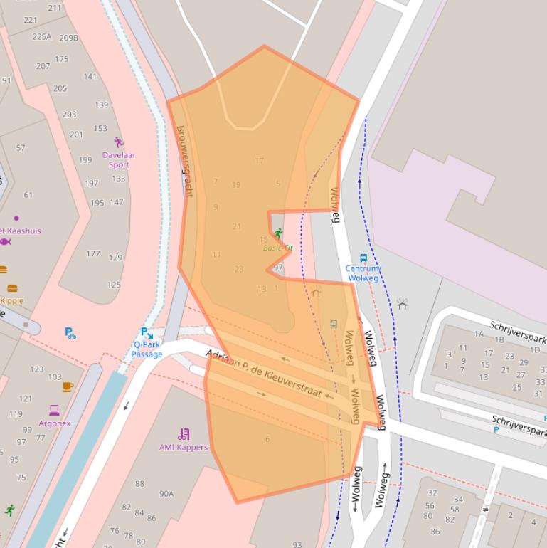 Kaart van postcodegebied 3901TG.