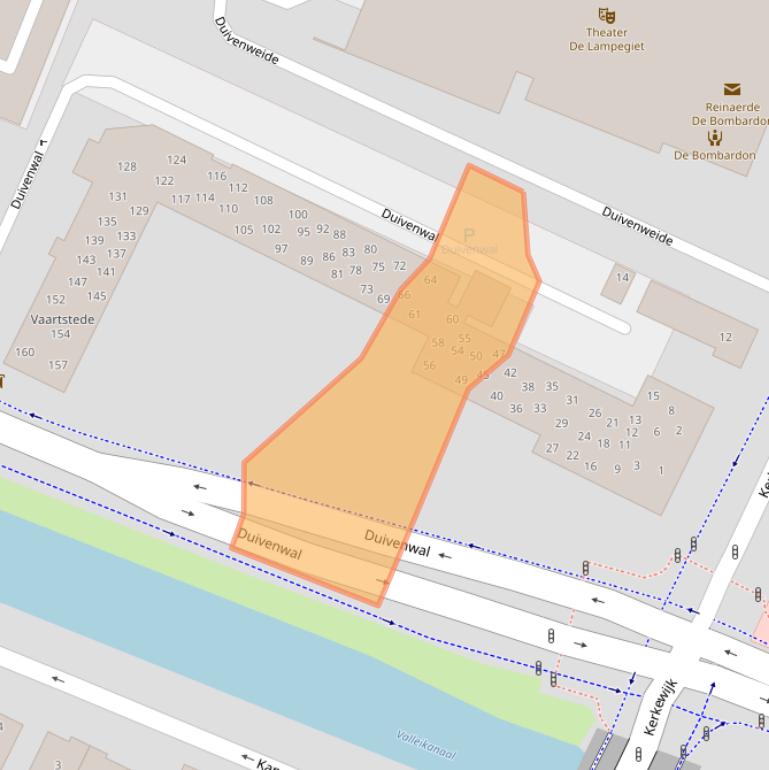 Kaart van postcodegebied 3901ZC.