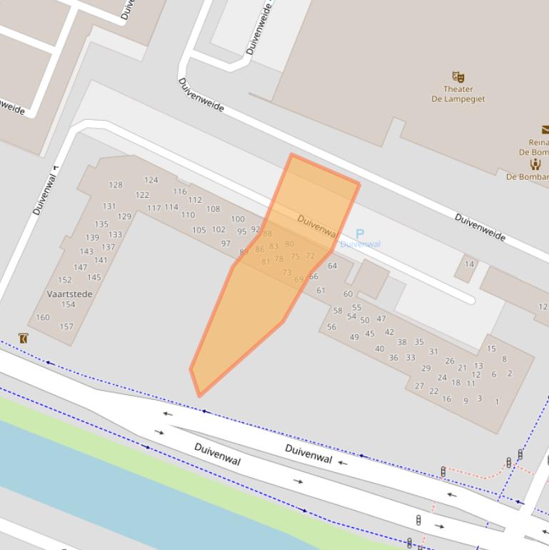 Kaart van postcodegebied 3901ZD.