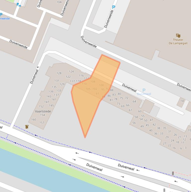 Kaart van postcodegebied 3901ZE.