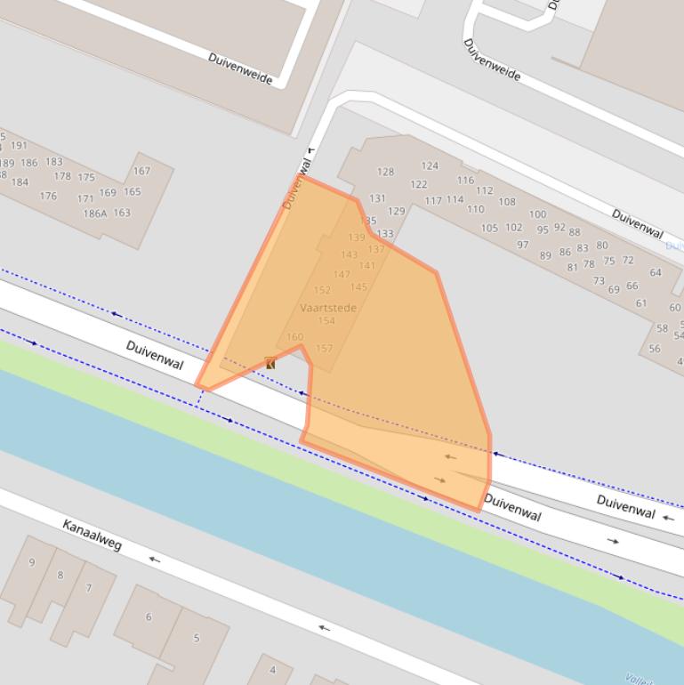 Kaart van postcodegebied 3901ZH.