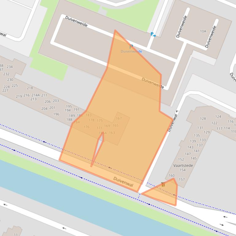 Kaart van postcodegebied 3901ZJ.