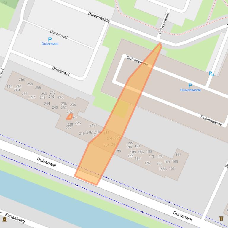 Kaart van postcodegebied 3901ZL.