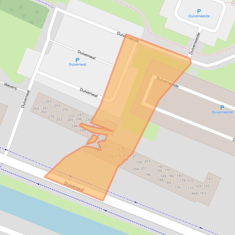 Kaart van postcodegebied 3901ZM.