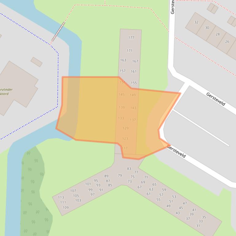 Kaart van postcodegebied 3902EP.