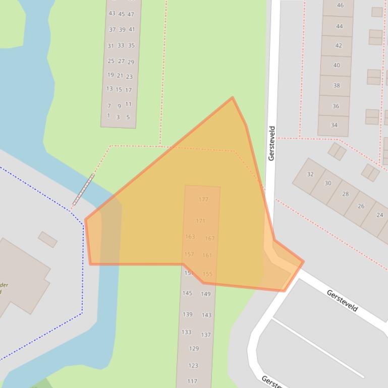 Kaart van postcodegebied 3902ER.