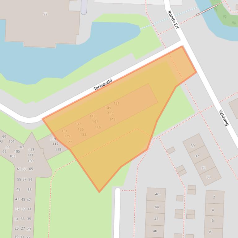 Kaart van postcodegebied 3902GD.