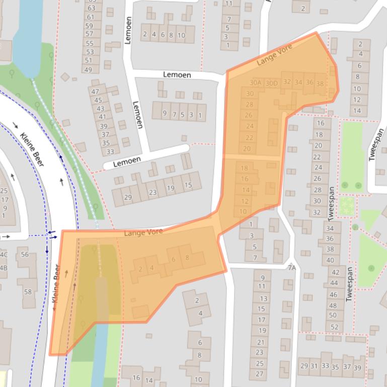 Kaart van postcodegebied 3902GP.