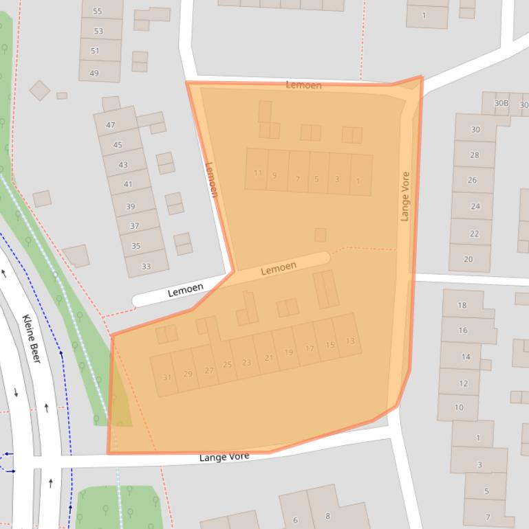 Kaart van postcodegebied 3902GR.