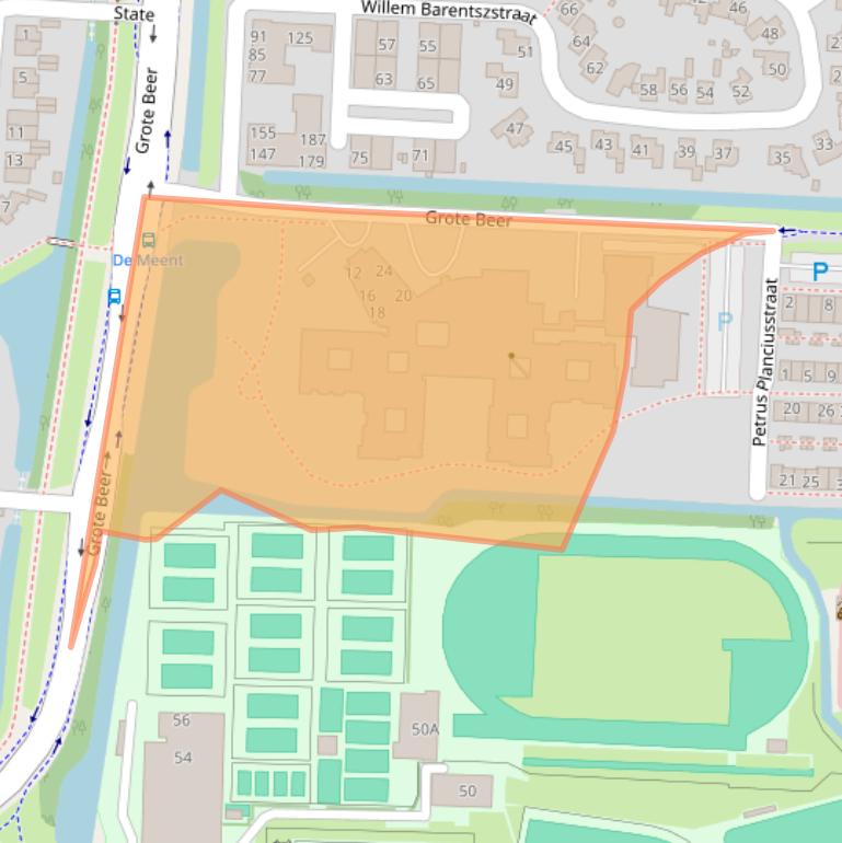 Kaart van postcodegebied 3902HK.