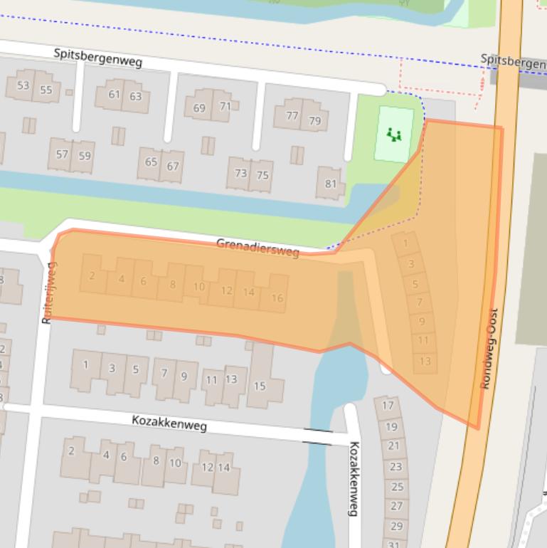 Kaart van postcodegebied 3902JC.