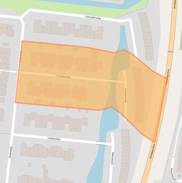 Kaart van postcodegebied 3902JD.