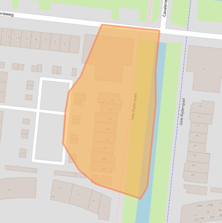 Kaart van postcodegebied 3902JL.