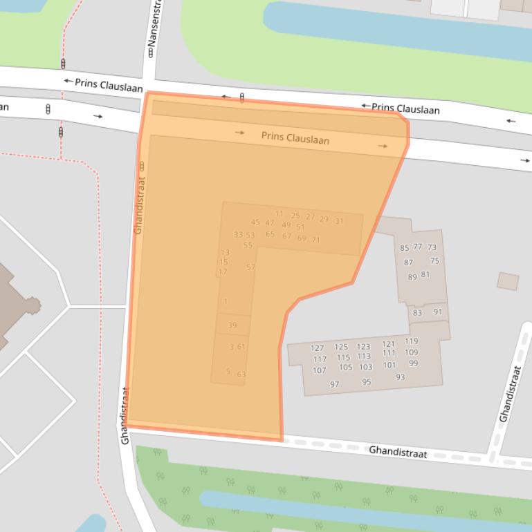 Kaart van postcodegebied 3902KL.