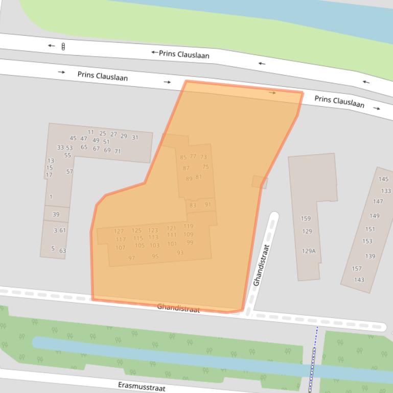 Kaart van postcodegebied 3902KM.