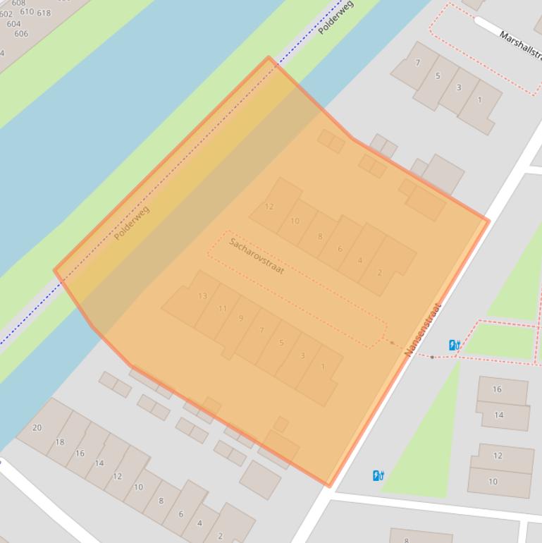 Kaart van postcodegebied 3902KV.