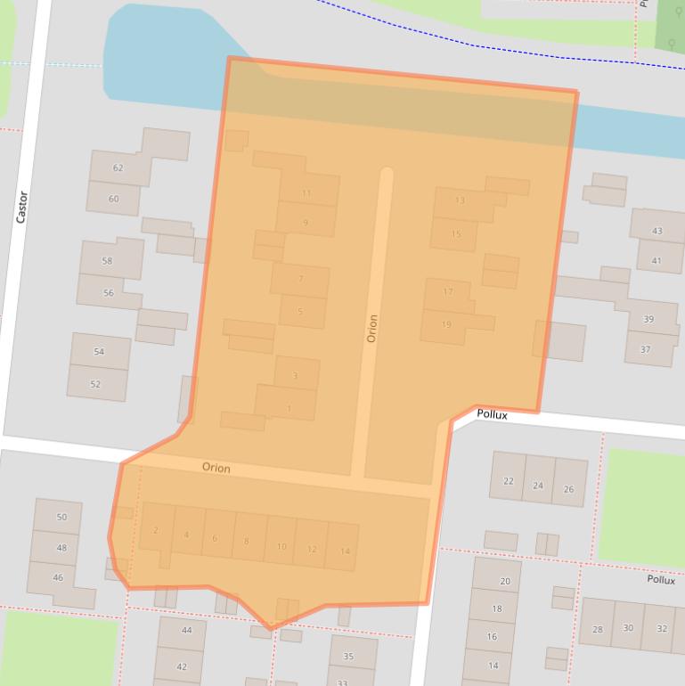 Kaart van postcodegebied 3902SB.