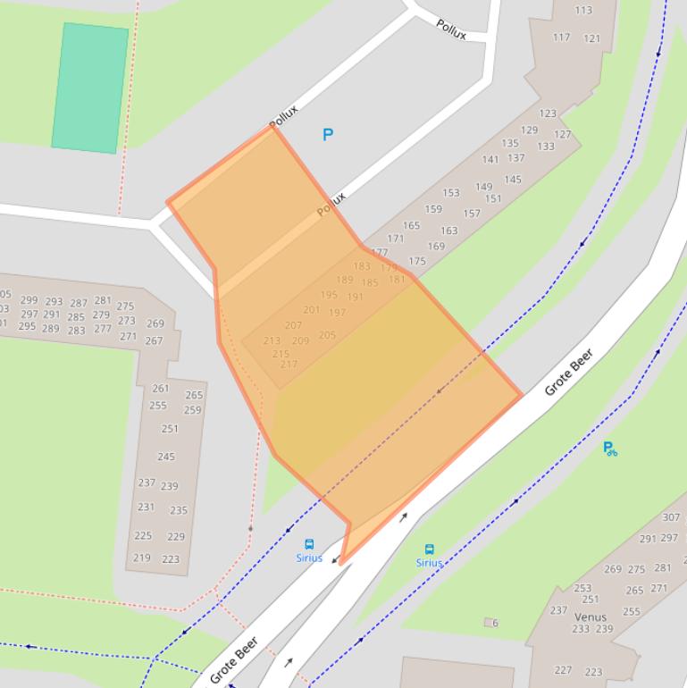 Kaart van postcodegebied 3902TE.