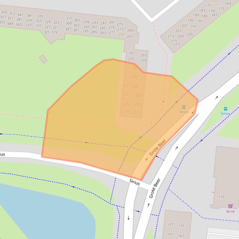 Kaart van postcodegebied 3902TG.