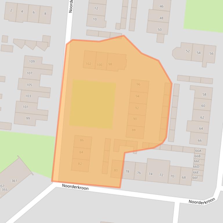 Kaart van postcodegebied 3902VG.