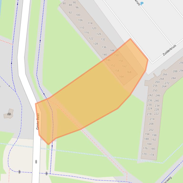 Kaart van postcodegebied 3902XD.