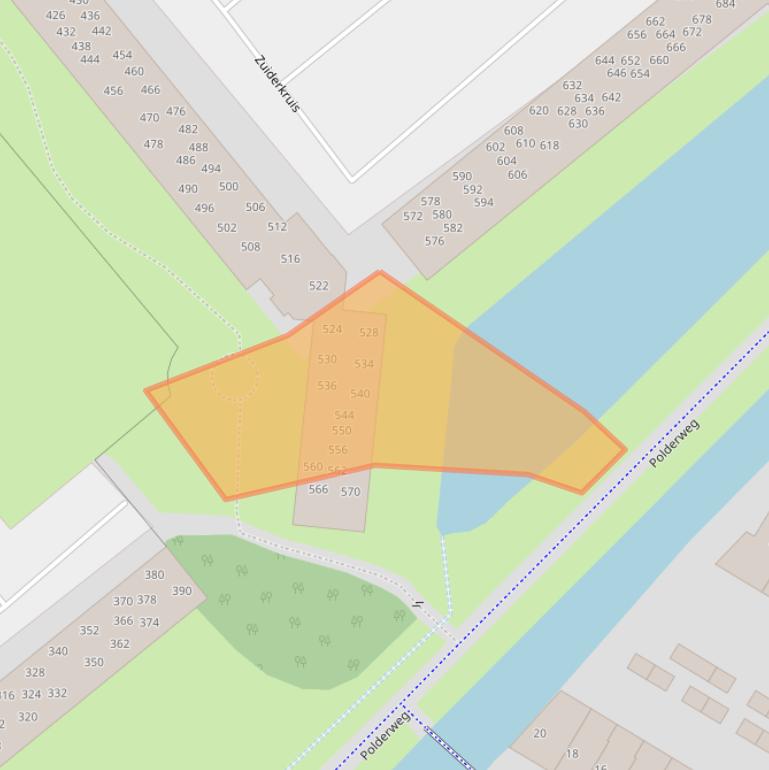 Kaart van postcodegebied 3902XR.