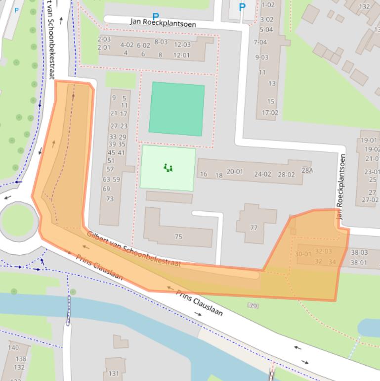 Kaart van postcodegebied 3902ZP.