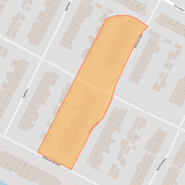 Kaart van postcodegebied 3903CG.