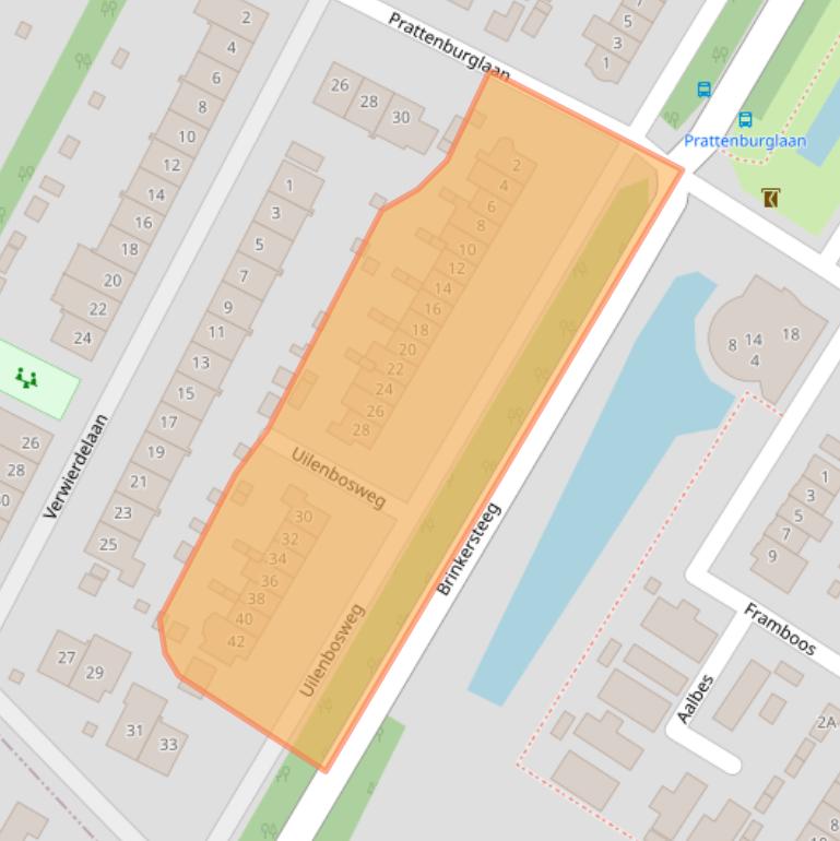 Kaart van postcodegebied 3903DR.