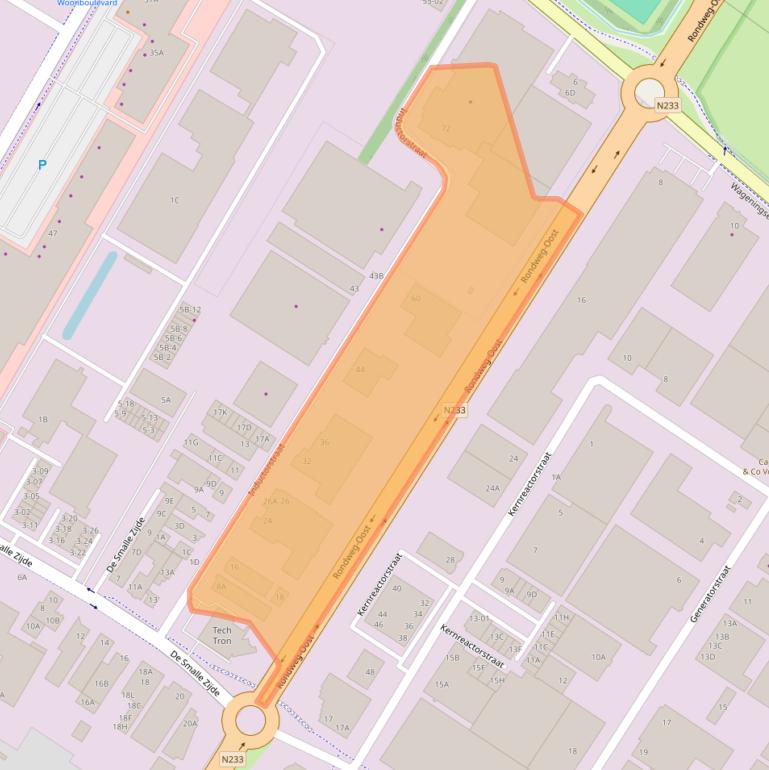 Kaart van postcodegebied 3903KB.