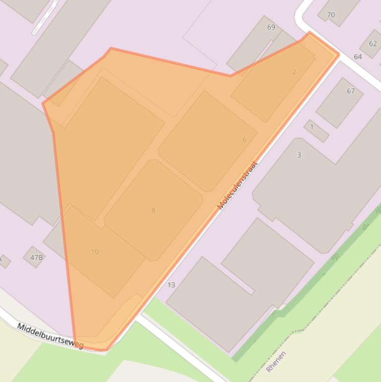 Kaart van postcodegebied 3903KD.