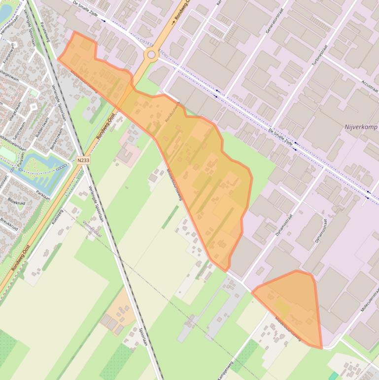 Kaart van postcodegebied 3903LB.