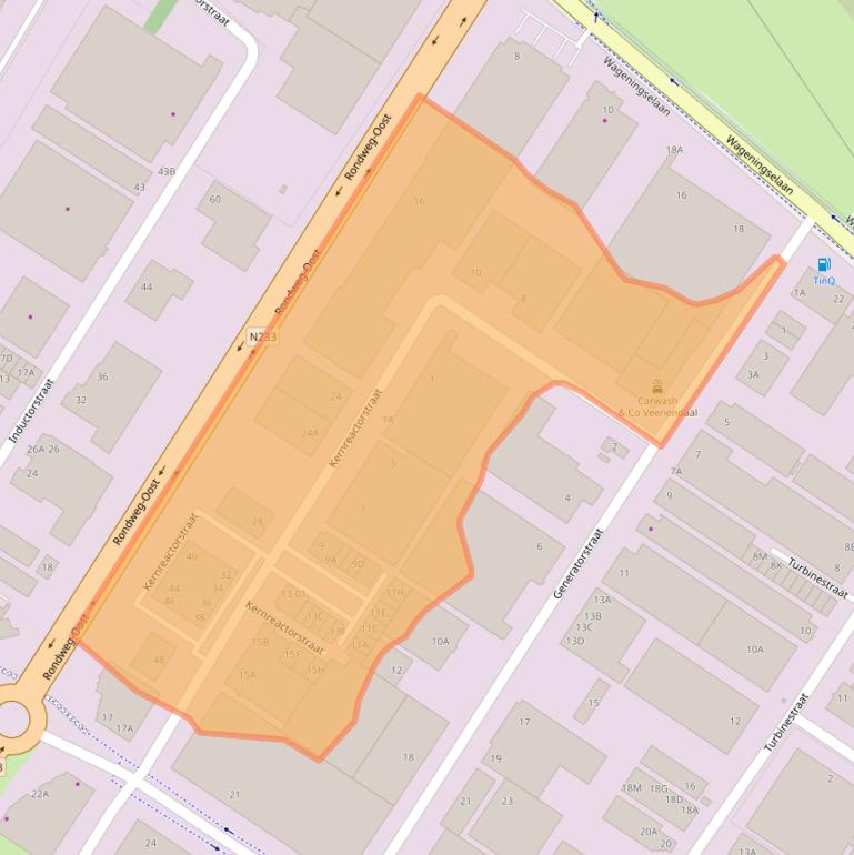 Kaart van postcodegebied 3903LG.