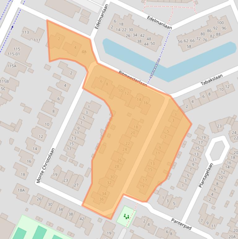 Kaart van postcodegebied 3903XG.