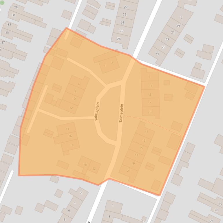 Kaart van postcodegebied 3904AL.