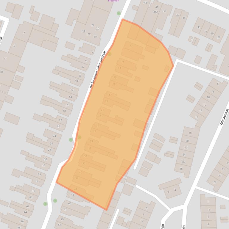 Kaart van postcodegebied 3904AM.