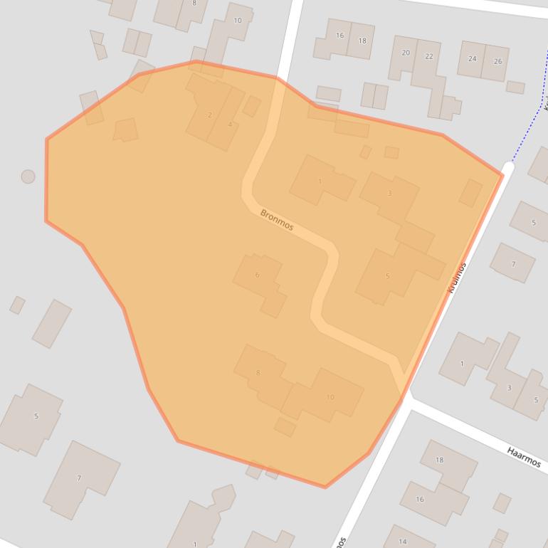 Kaart van postcodegebied 3904BG.