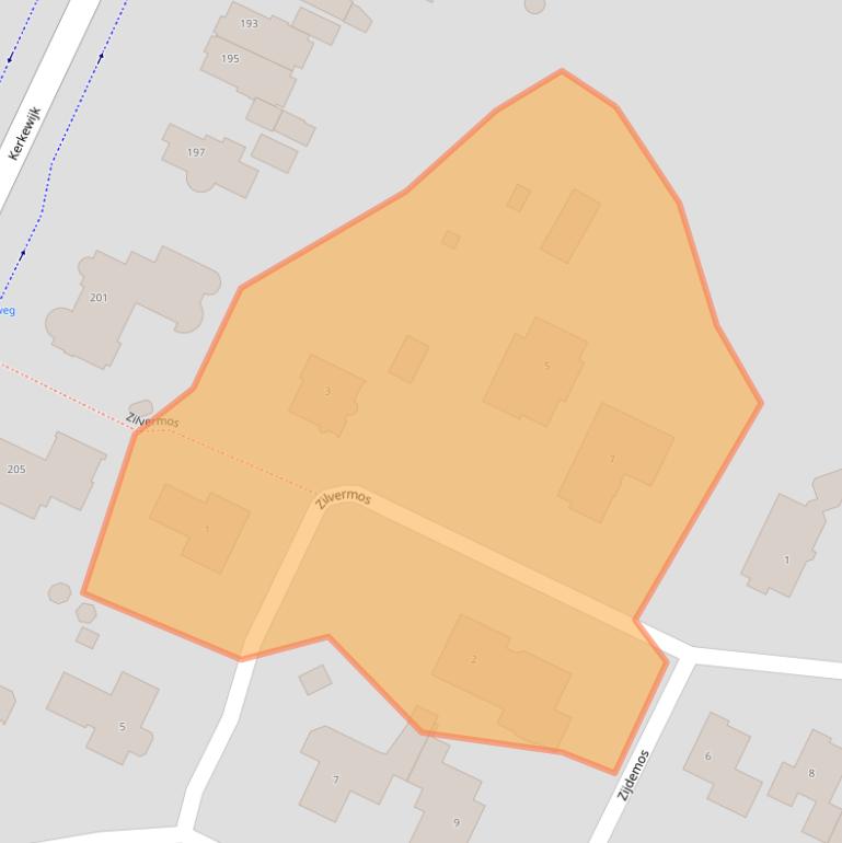 Kaart van postcodegebied 3904BM.