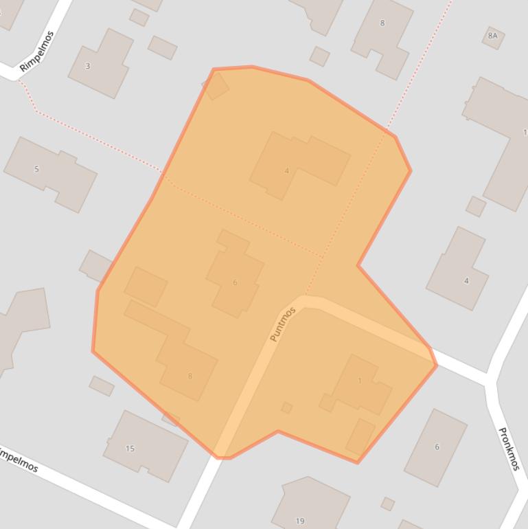 Kaart van postcodegebied 3904BR.