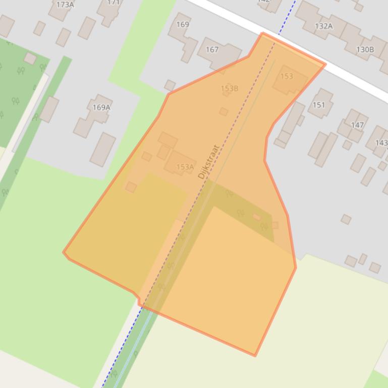 Kaart van postcodegebied 3904DD.